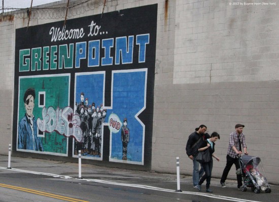 'Greenpoint Welcome' - Art Photography by Eugene Hyon, New York City, 2012
