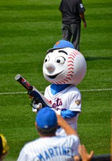 Mets Mascot At Citifield - Queens, NY 2012