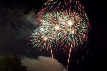 Fireworks, Navasink River, New Jersey 2010