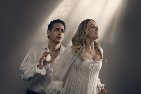 Diana Damrau and Juan Diego Florez in Verdi's 'La Traviata,' MET Opera, December 15, 2018.